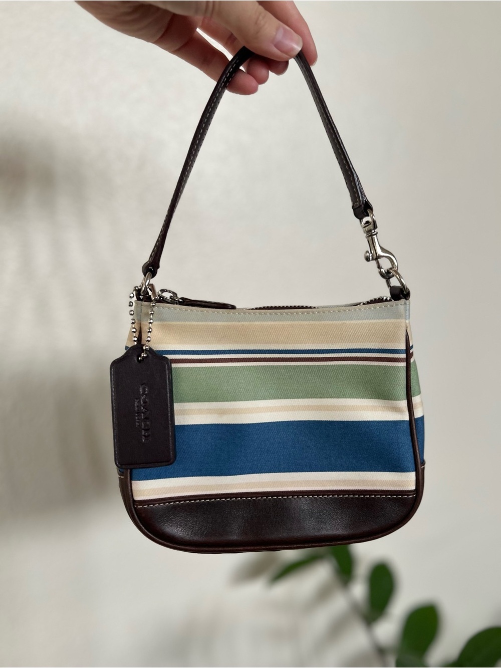 Coach Y2k Mini Demi Hampton Canvas Bag